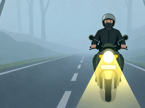 Kabut Asap Batasi Jarak Pandang, Polisi Minta pengendara Nyalakan Lampu