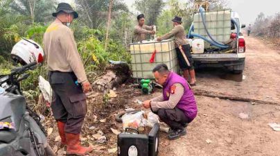 OJK dan BI Kalteng Salurkan Bantuan Karhutla, Empat Sumur Bor untuk Dua Wilayah