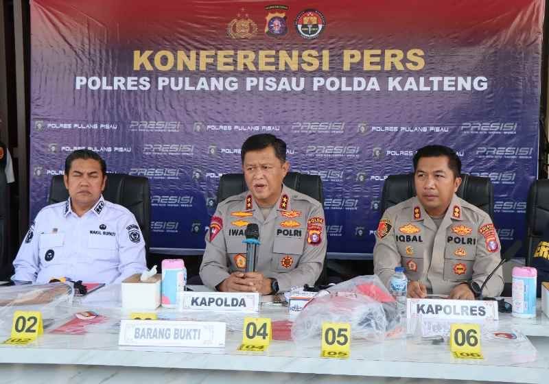 Header Kapolda Kalteng Ungkap Dua Pemuda Diduga Bakar 12 Titik Lahan di Kabupaten Pulang Pisau