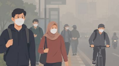 Kapolda Kalteng Imbau Masyarakat Kurangi Aktivitas di Luar Saat Kualitas Udara Menurun