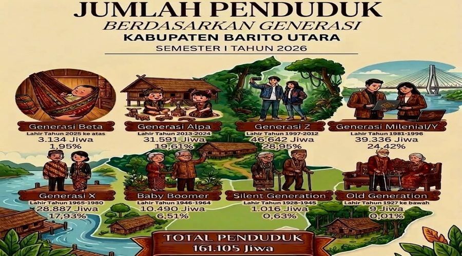 Header Generasi Z Berjumlah 46.642 Jiwa, Jadi Modal Pembangunan