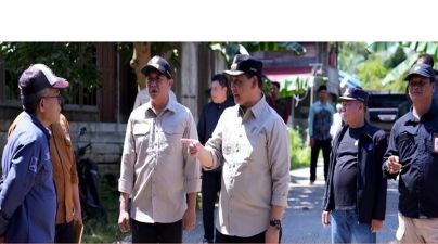Cek Jembatan Lahei dan Jalan Malawen Bupati Shalahuddin Tekankan Pengawasan Proyek Infrastruktur
