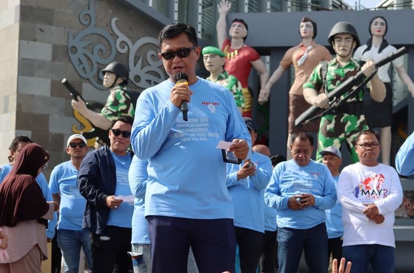 Header Peringati May Day 2026 di Palangka Raya, Kapolda Kalteng Ajak Perkuat Kebersamaan dan Persatuan