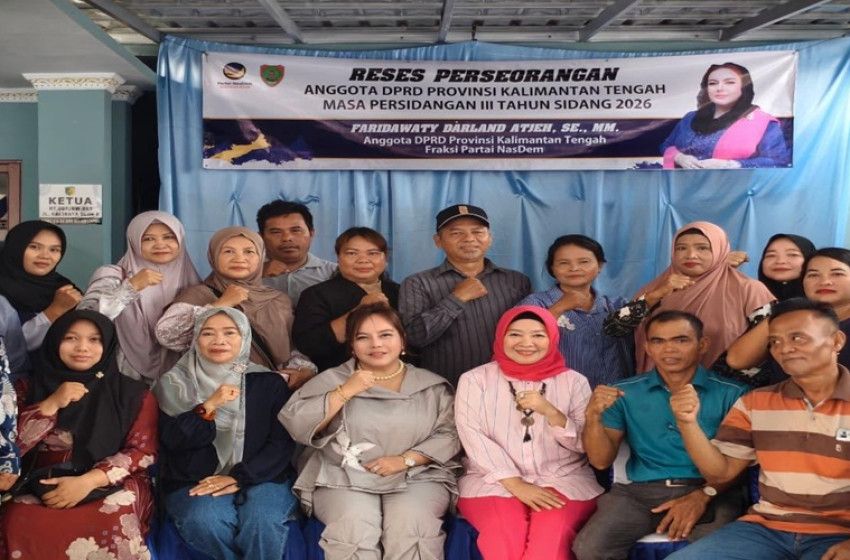 Header Warga Kalibata Palangka Raya Sampaikan Keluhan Infrastruktur ke Faridawaty