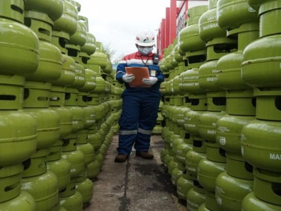 Jelang Lebaran ,Pertamina Tambah Pasokan LPJ Untuk Kalteng