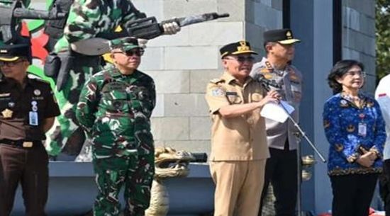 Gubernur Kalteng Agustiar Sabran Buka Gerakan Pangan Murah Sambut HUT ke-69 Kalteng