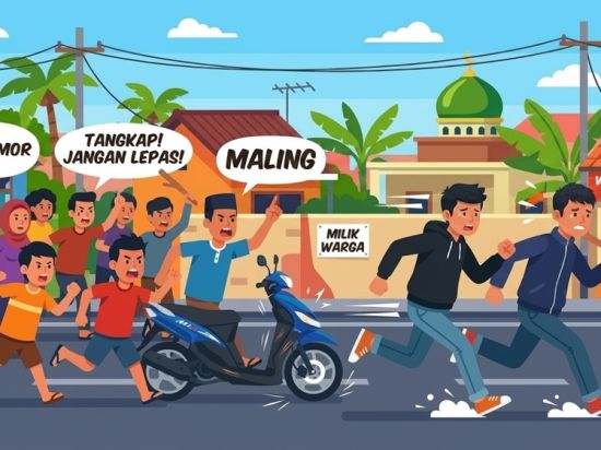 Aksi Curanmor di Sampit Gagal, Warga Tangkap Dua Remaja, Satu Kabur