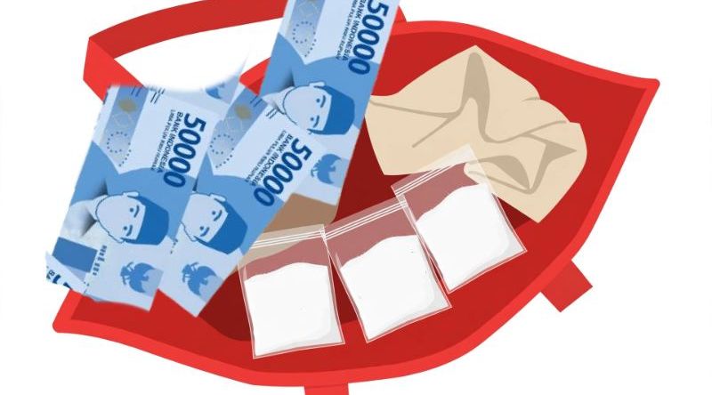 Geledah Rumah di Kereng Bangkirai, Polisi Sita 16 Paket Diduga Sabu dan Uang Rp5 Juta