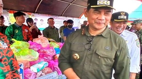 Bupati Perkuat Ketahanan Pangan lewat Restocking Ikan