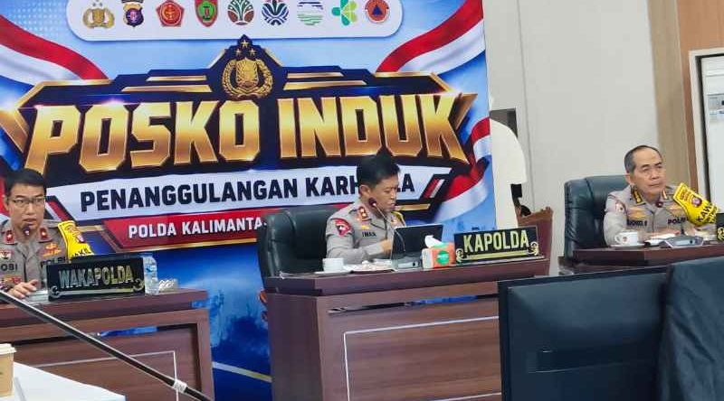 Instruksi Tegas Kapolda Kalteng: Tindak Pembakar Lahan dan Sikat Titik Api