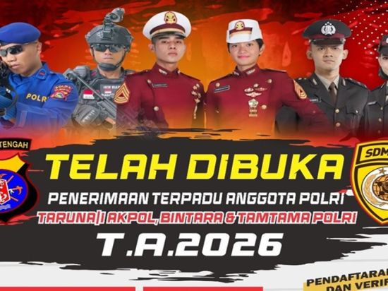 Polda Kalteng Ajak Generasi Muda Untuk Rekrutmen Polri Tahun 2026