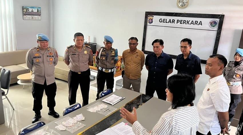 Polresta Palangka Raya Lakukan Tes Urin Dadakan , Pastikan Personel Bebas Narkoba