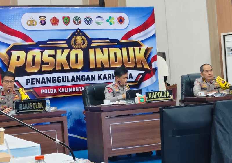 Header Instruksi Tegas Kapolda Kalteng: Tindak Pembakar Lahan dan Sikat Titik Api