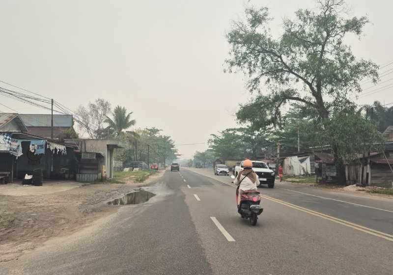 Header Palangka Raya Diguyur Hujan, BMKG Masih Perkirakan Kabut Asap Dua Hari ke Depan