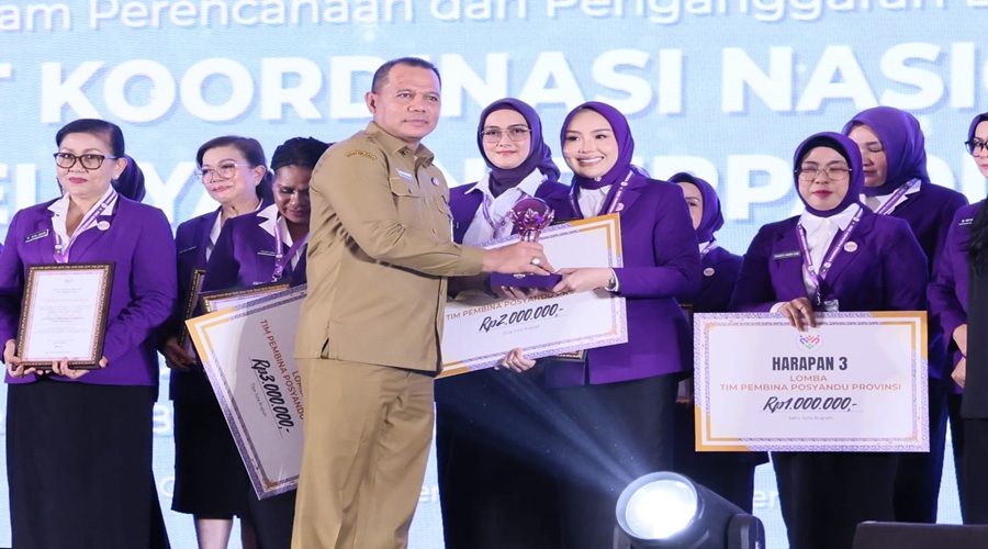 Header TP Posyandu Kalteng Raih Juara Harapan II Tingkat Nasional 2025