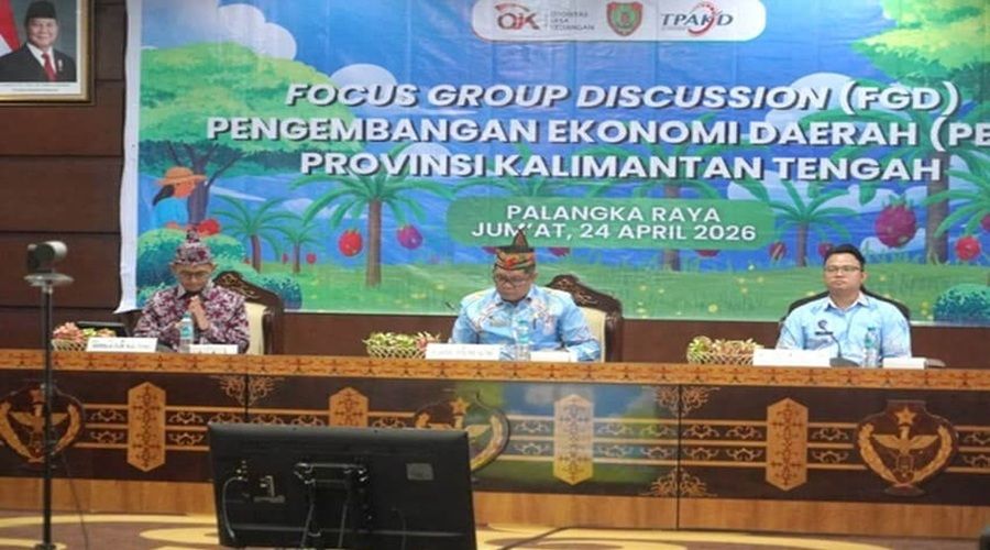 Header Pemprov Kalteng Dorong Transformasi Ekonomi Inklusif Lewat FGD PED Triwulan II 2026