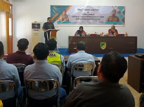 Sertijab Nakertranskop UKM Momentum Penguatan Pelayanan dan Semangat Pengabdian