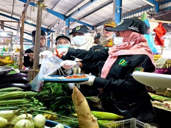 Uji Sampel dan Sidak Pangan Diperketat, Tim Gabungan Sisir Pasar Selama Ramadan