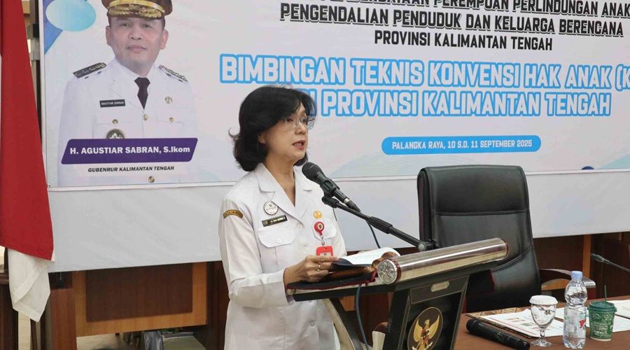 Header Pemprov Kalteng Gelar Bimtek Konvensi Hak Anak Tahun 2025