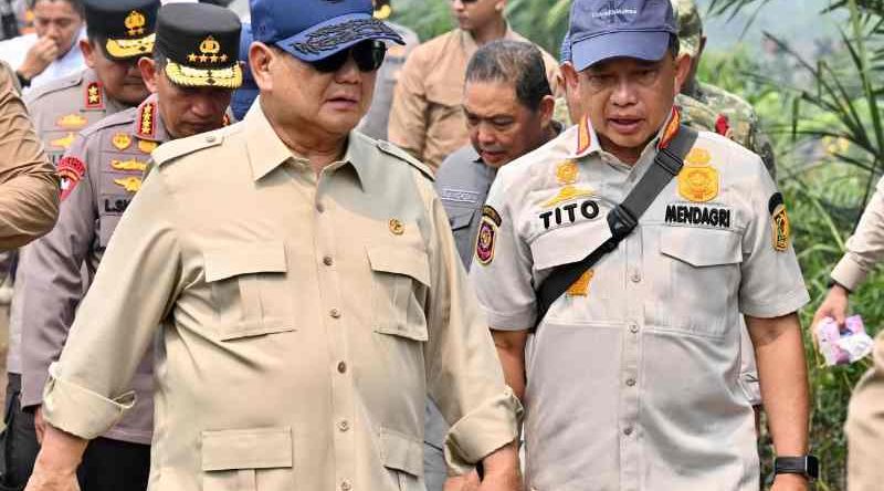 Presiden RI Prabowo Apresiasi Kalteng Tekan Karhutla, Luas Lahan Terbakar Capai Sekitar 7.000 Hektare