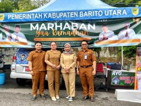 BPPD Buka Pos Layanan PBB-P2 di Pasar Ramadan