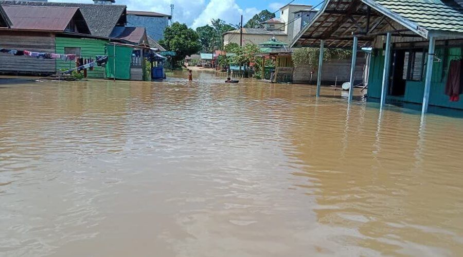 Header Sejumlah Desa di Kabupaten Kotim Diterjang Banjir