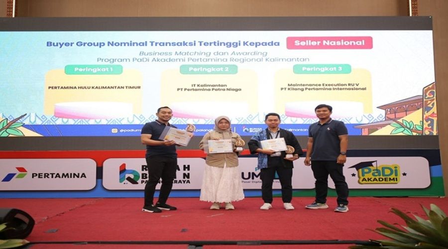 Header PT Pertamina Patra Niaga Regional Kalimantan Raih Penghargaan Peringat Dua “Buyer Group Nasional Transaksi Tertinggi”