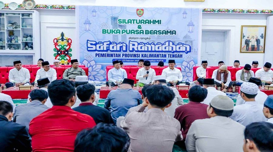 Header Pererat Silaturahmi di Bulan Suci, Gubernur Agustiar Sabran Gelar Buka Puasa Bersama di Istana Isen Mulang