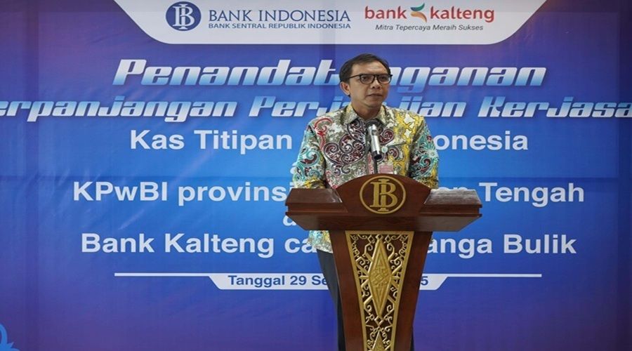 Header BI Kalteng Siapkan Rp 150 Miliar Untuk Kas Titipan di Nanga Bulik