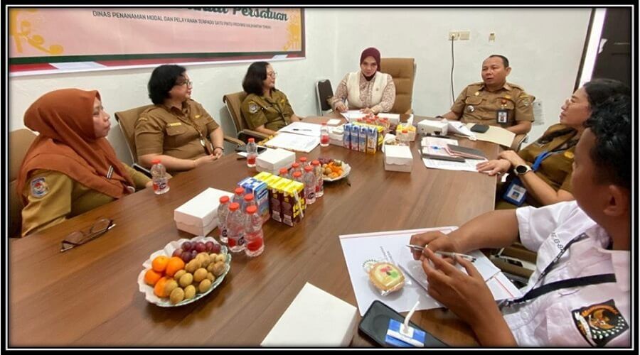 Header DPMPTSP Prov. Kalteng Terima Komite IV DPD RI