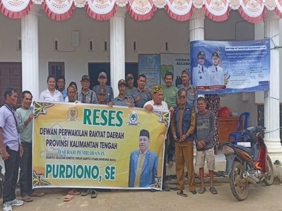 Pemprov Kalteng Diminta Tingkatkan Infrastruktur Pertanian di Desa Netampin