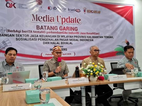 OJK Dorong Pembiayaan UMKM di Kalteng Melalui Pasar Modal