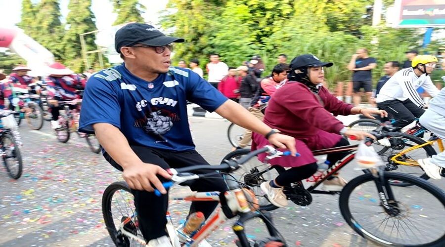 Header Gowes Bareng Perkuat Gaya Hidup Sehat