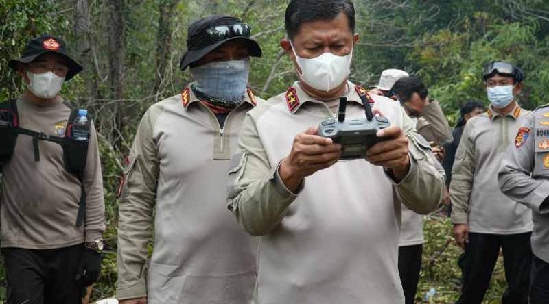 Atasi Karhutla 20 Hektare di Palangka Raya, Sumur Bor 3 Km Dibangun
