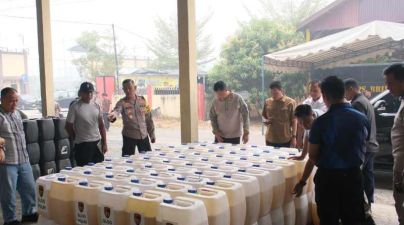 Kurangi Kepadatan Rutan, Polresta Palangka Raya Titipkan Sembilan Tahanan ke Lapas Kelas IIA