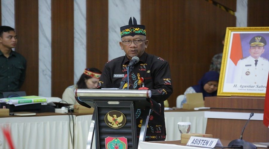 Header Hadiri Forum Konsultasi Publik Rancangan Awal RPJMD Kalteng, Dinas PMD Komitmen Kolaborasi Lintas Sektor Dorong Pembangunan Desa