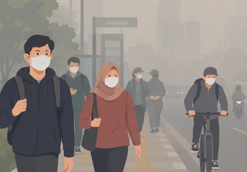 Header Kapolda Kalteng Imbau Masyarakat Kurangi Aktivitas di Luar Saat Kualitas Udara Menurun