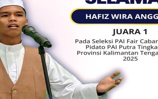 Prestasi Gemilang, Siswa SMPN 1 Muara Teweh ke Ajang Nasional PAI Fair