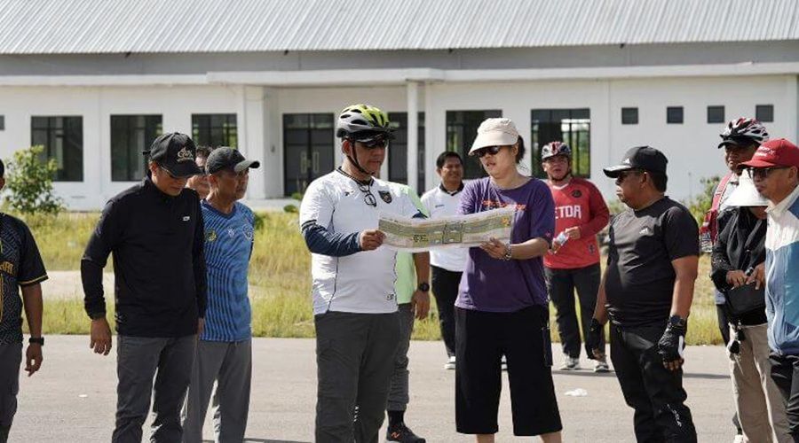 Header Gowes Bupati Tinjau Lokasi Batara Expo 2026