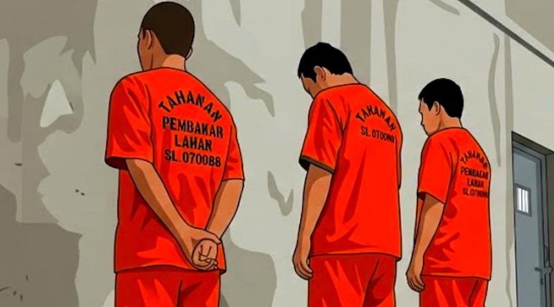 Polda Kalteng Tangani 43 Laporan Karhutla, 35 Orang Ditetapkan Tersangka