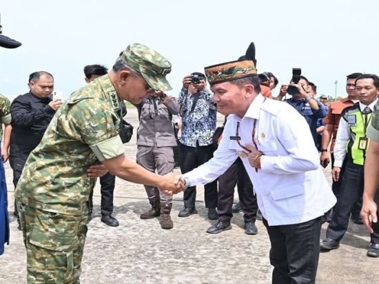 Gubernur Agustiar Sabran Sambut Kunjungan Kerja Satgas PKH di Provinsi Kalteng