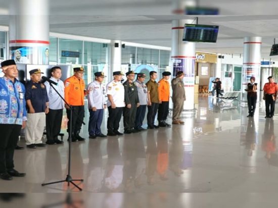 Pemprov Kalteng Pastikan Dukungan Penuh Arus Mudik Lebaran 2026 di Bandara Tjilik Riwut