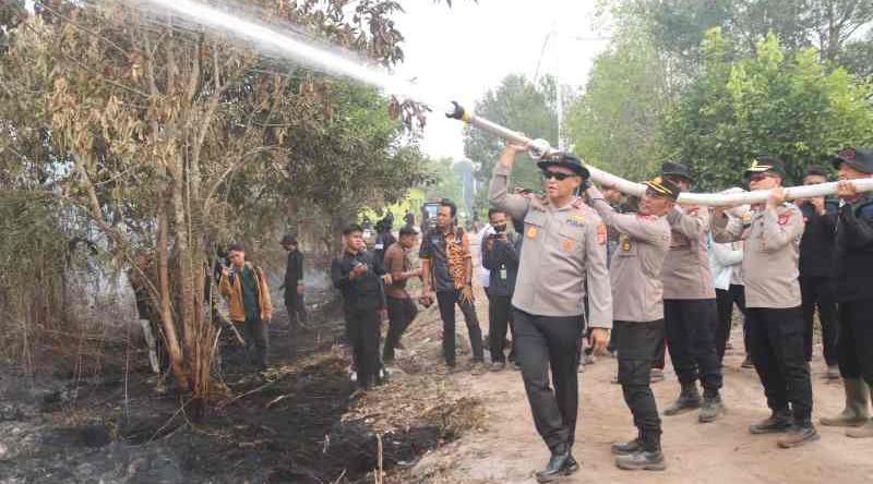 Polisi Tangani 51 Kasus Karhutla, 13 Orang Tersangka dan 4 Korporasi Didalami