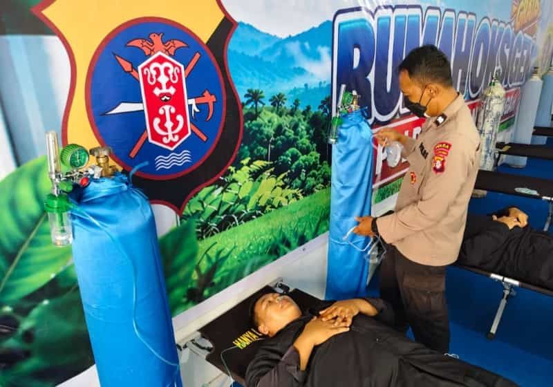 Header Polda Kalteng Siapkan Rumah Oksigen Gratis untuk Warga Terdampak Kabut Asap Karhutla