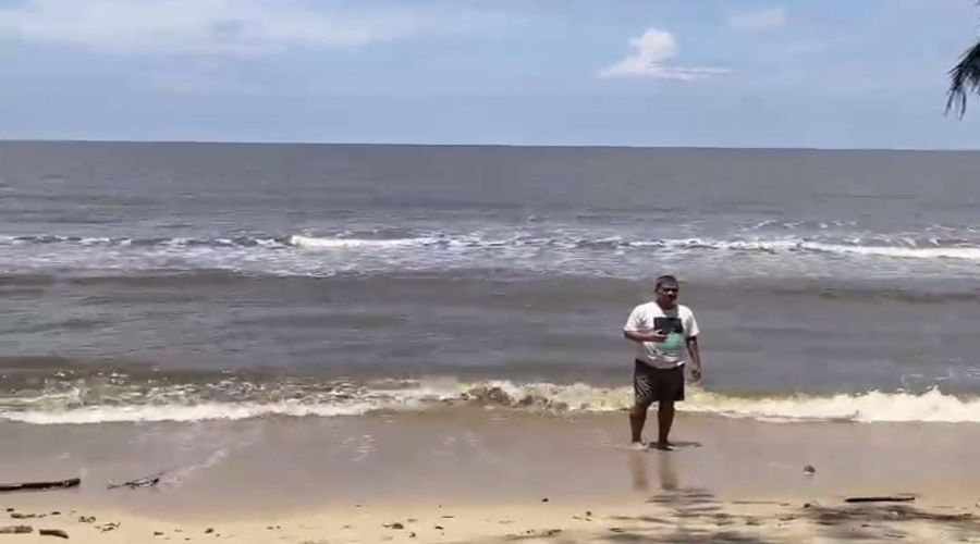Header Polisi Antisipasi Cuaca Buruk Libur Nataru, Siagakan Personil di Pantai Ujung Pandaran