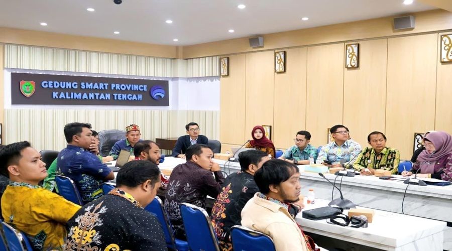 Header Indeks SPBE Kalteng 2025 Ditargetkan Capai 3,35, Pemprov Mantapkan Tata Kelola Digital