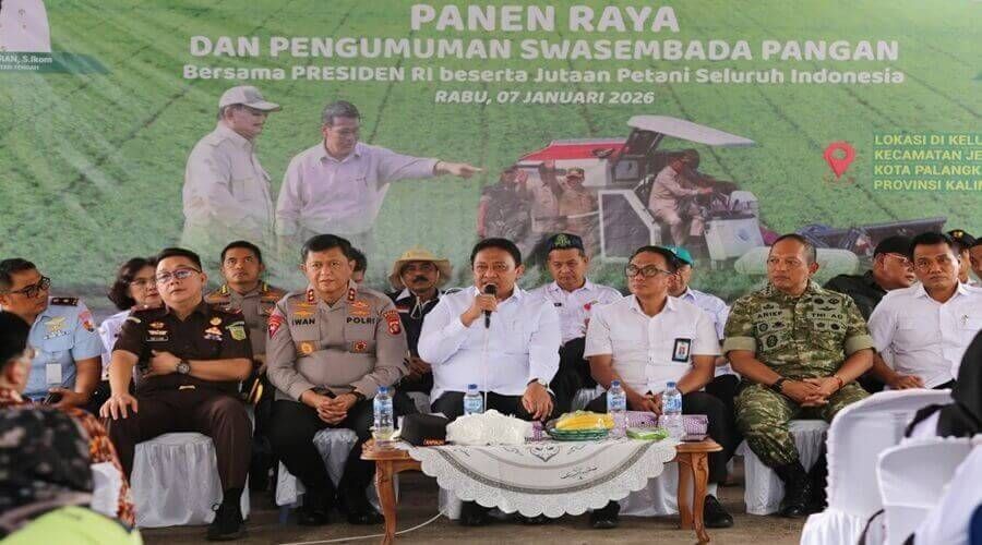 Header Swasembada Pangan Nasional Tercapai! Pemprov Kalteng Nyatakan Komitmen Penuh dalam Mengawal Proyek Nasional Swasembada Pangan