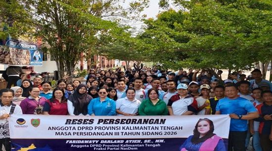 Faridawaty Serap Aspirasi di SMKN 5 Palangka Raya