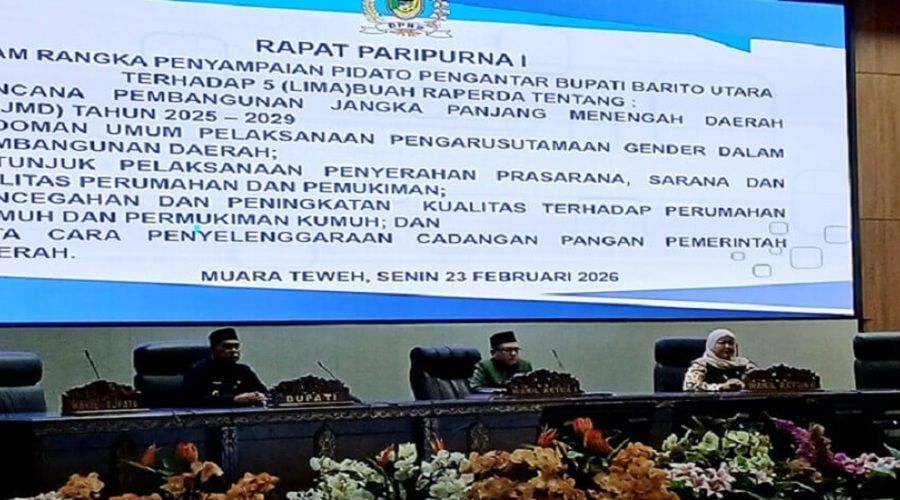 Header DPRD–Pemkab Perkuat Arah Pembangunan dan Layanan Publik Lewat 5 Raperda Strategis 2026