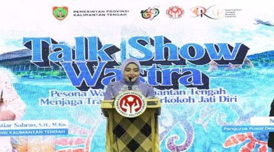 Aisyah Thisia Dorong Wastra Kalteng Tembus Pasar Nasional dan Global
